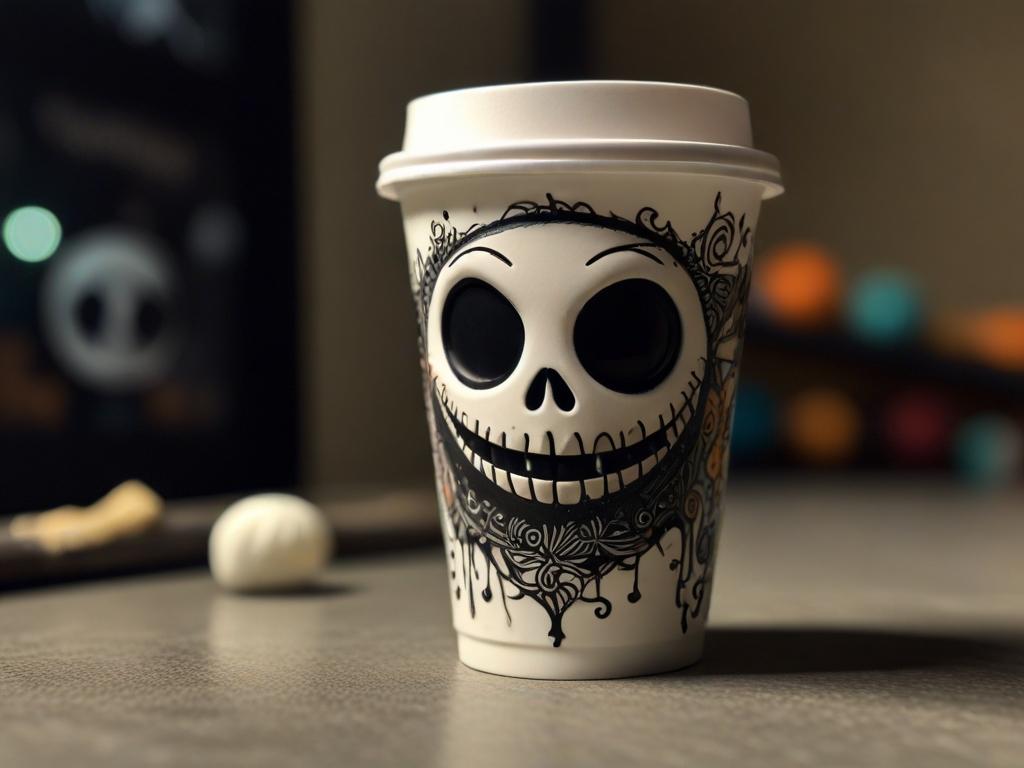 Nightmare before christmas starbucks cup photo